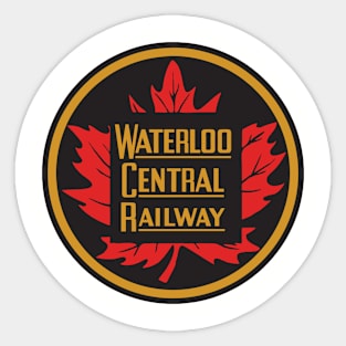 Waterloo Central Railway 2 Sticker